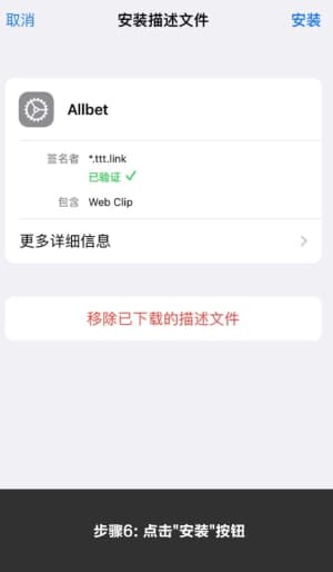 app苹果安装步骤第六步